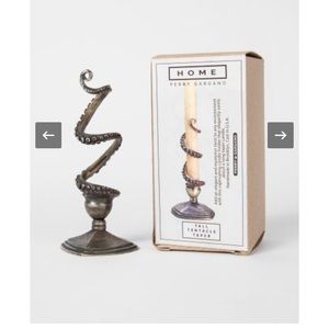 Tentacle' Tall Taper Candlestick by Perry Gargano